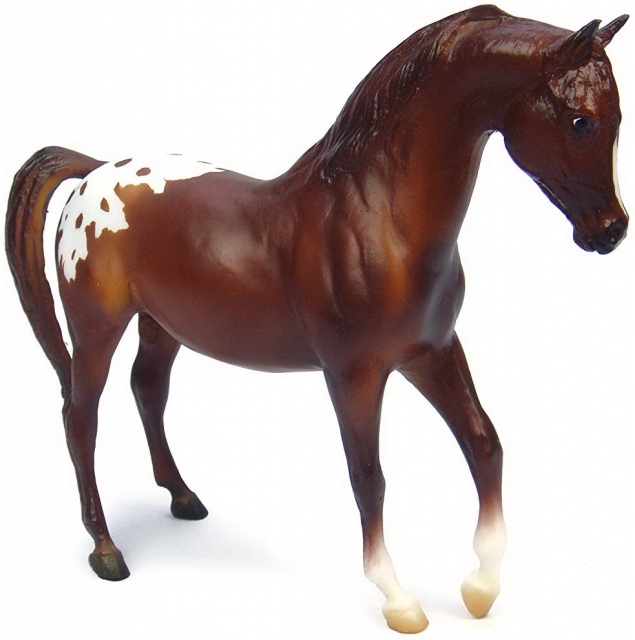 Breyer Classics Chestnut Appaloosa 1:!2 Scale 937