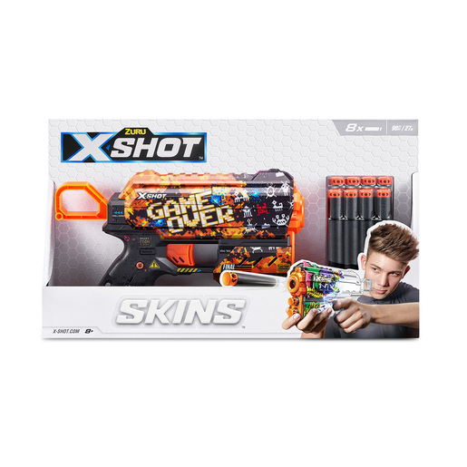 Zuru XSHOT Skins Lock Blaster with 16 Darts ( was RRP $39.99 ) - All Brands  Toys Pty Ltd