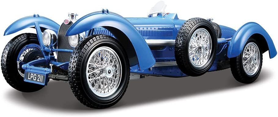 Bburago 1934 Bugatti Type 59 1:18 scale diecast metal model Blue