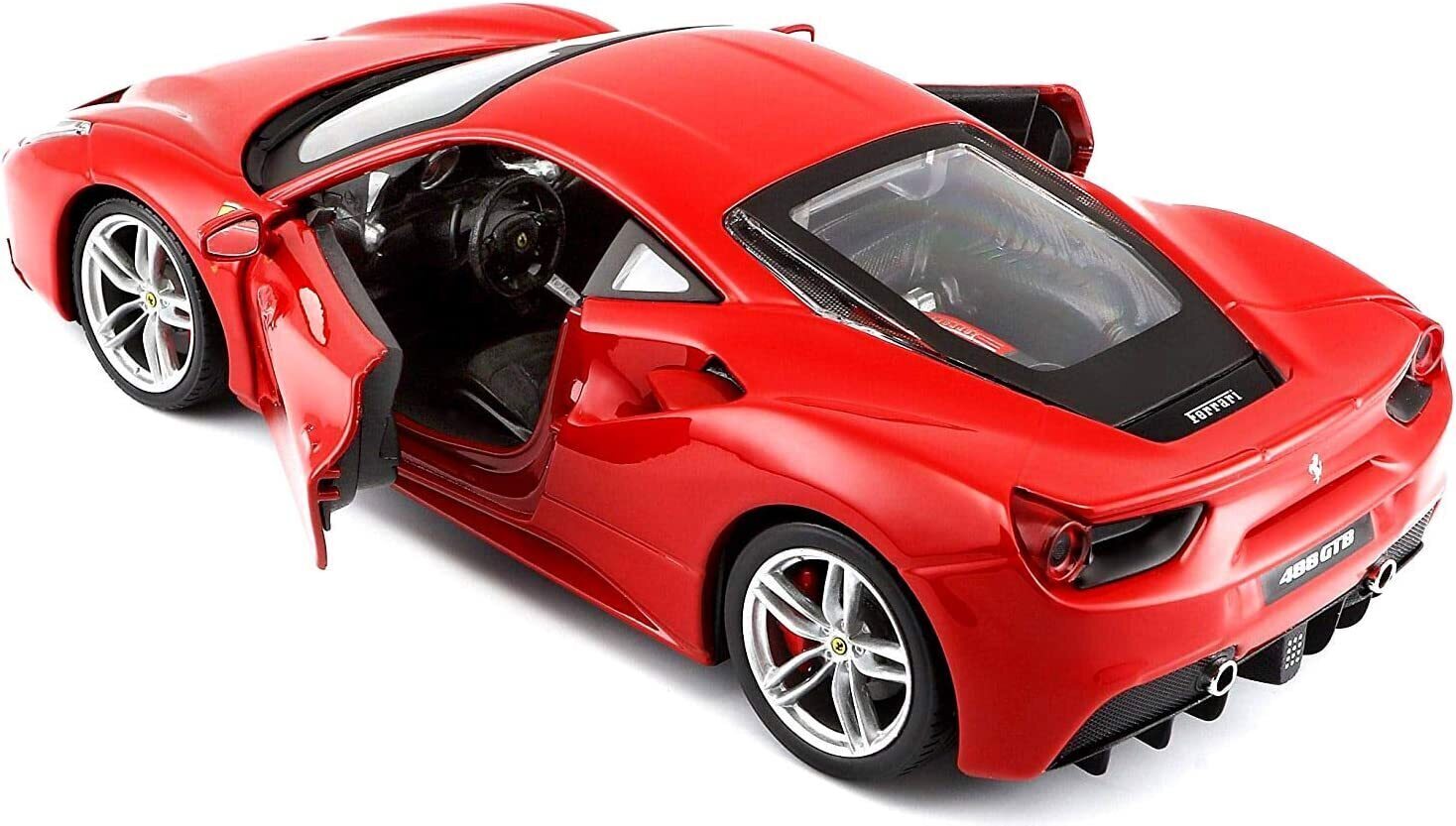 BURAGO BU26013R Scale 1/24  FERRARI 488 GTB COUPE 2015 RED