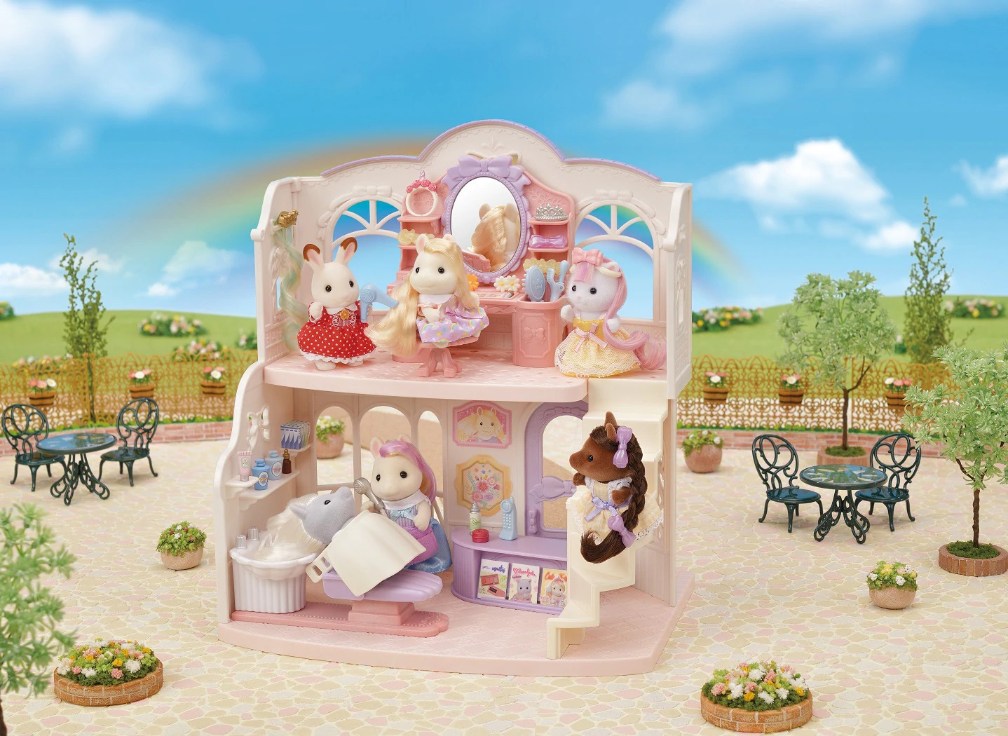 Sylvanian Families Pony's Stylish Hair Salon 5642