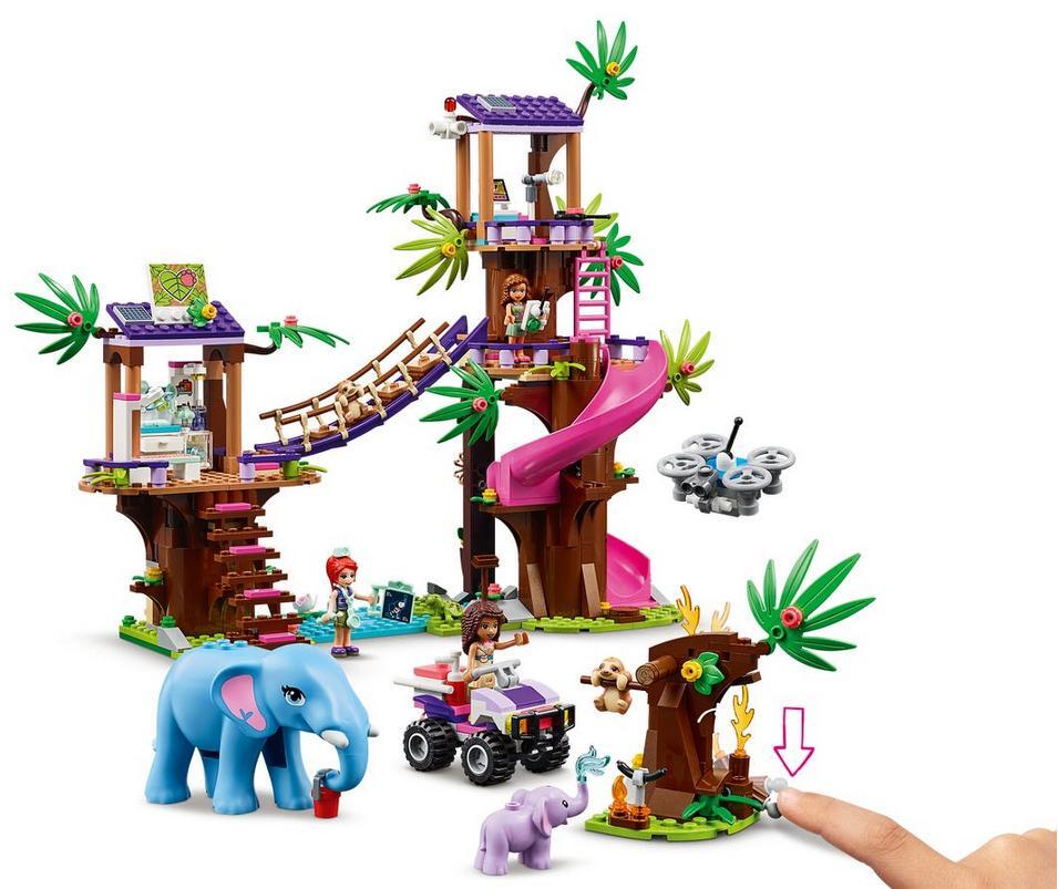 lego friends jungle rescue base walmart