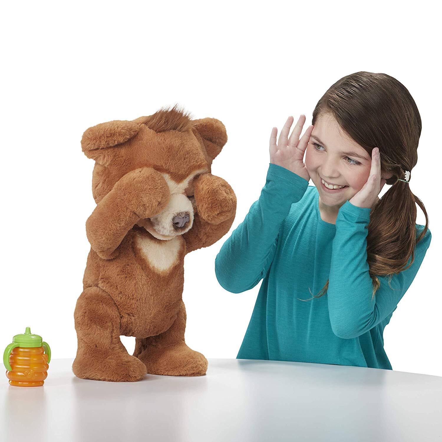 interactive plush bear