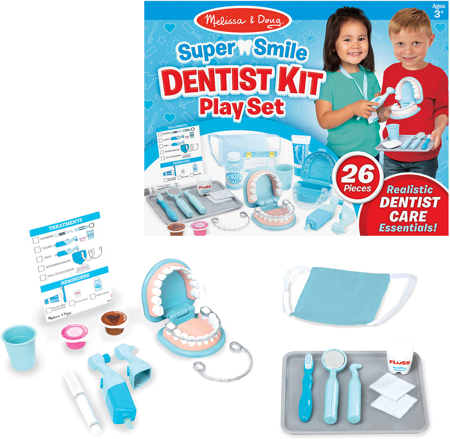 dentist kit playset super smile