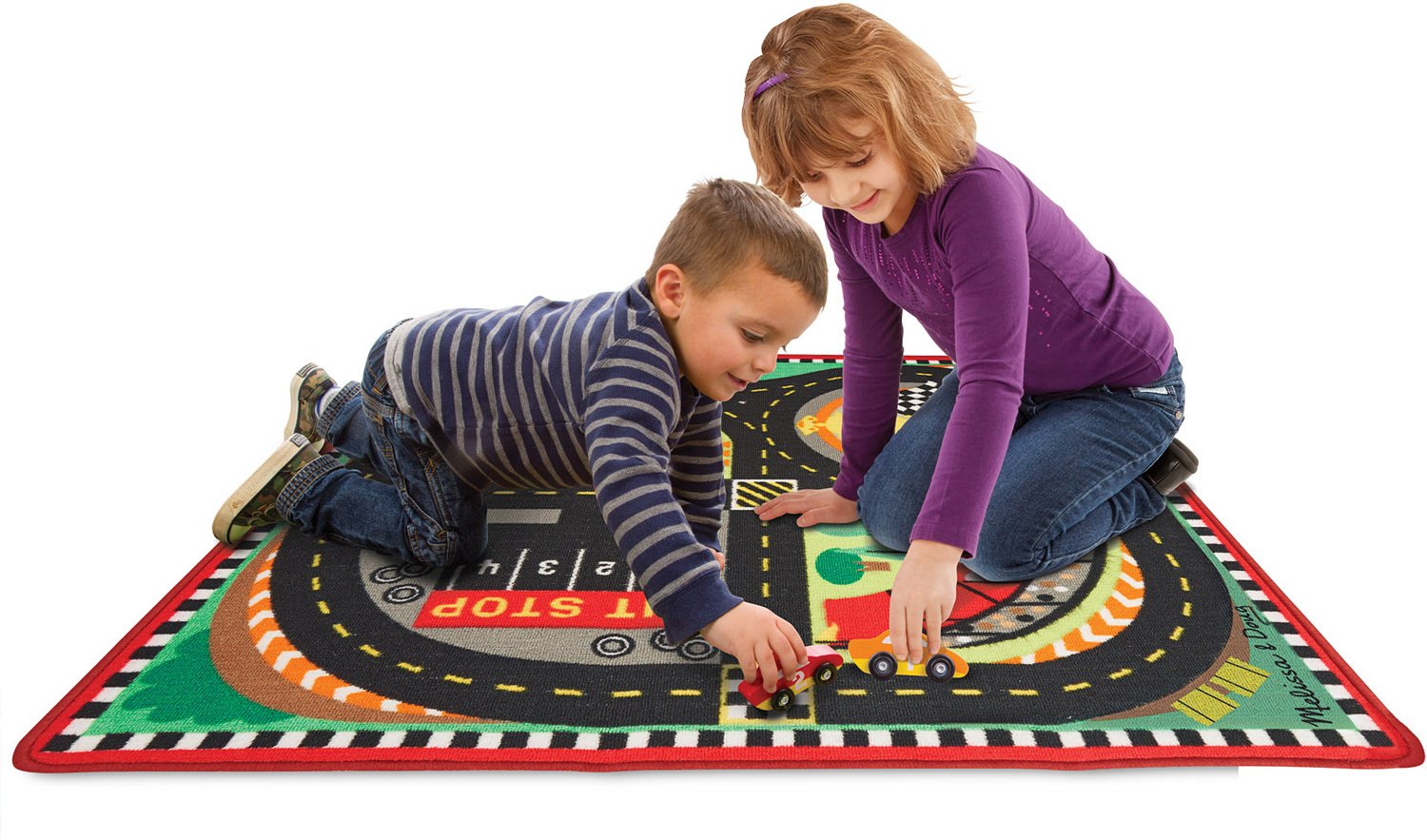 melissa and doug car track