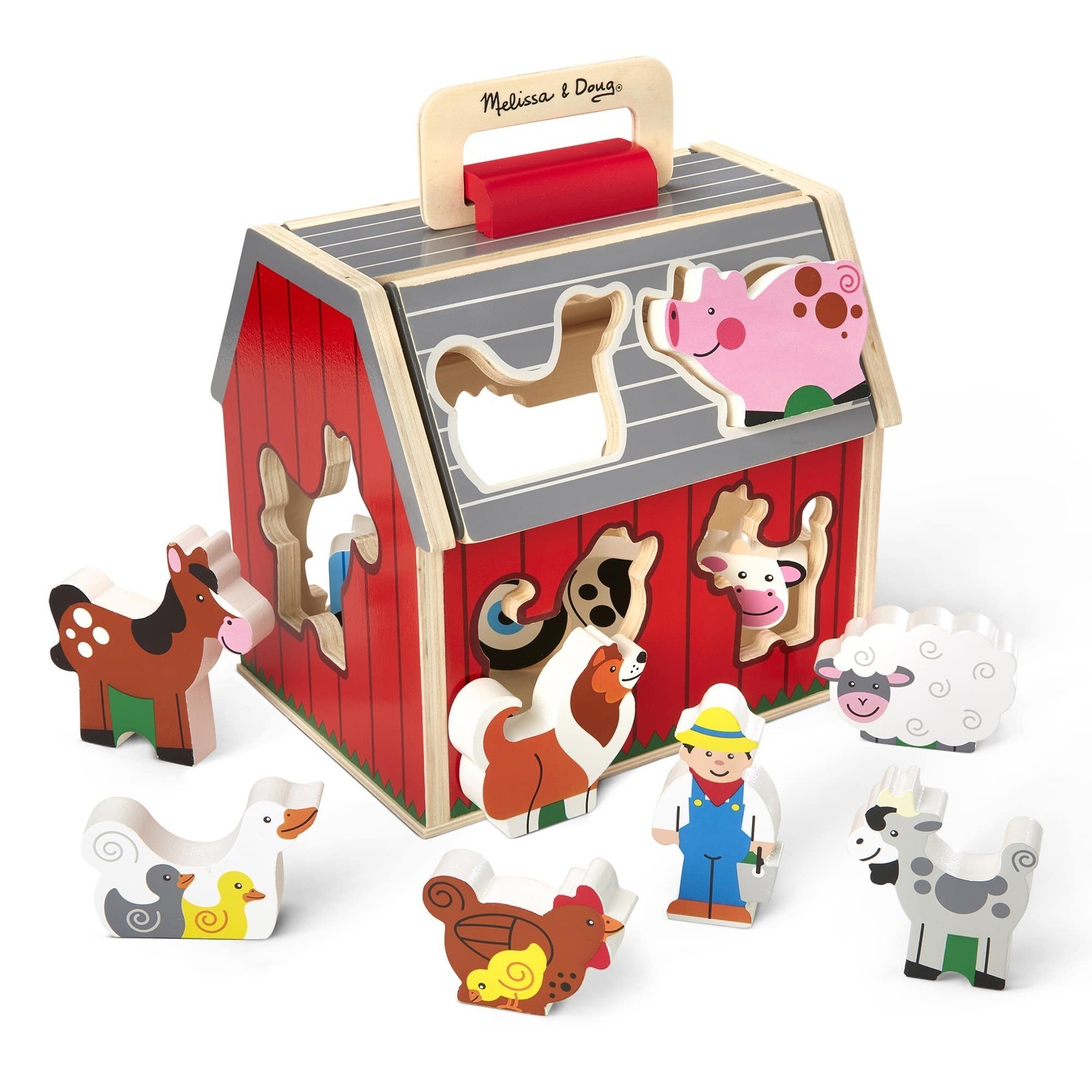 Melissa and doug sales latches barn puzzle