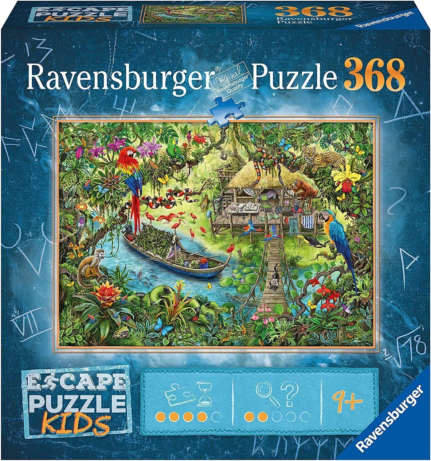 Ravensburger Jungle Journey 368pc Kids Escape Puzzle 12934