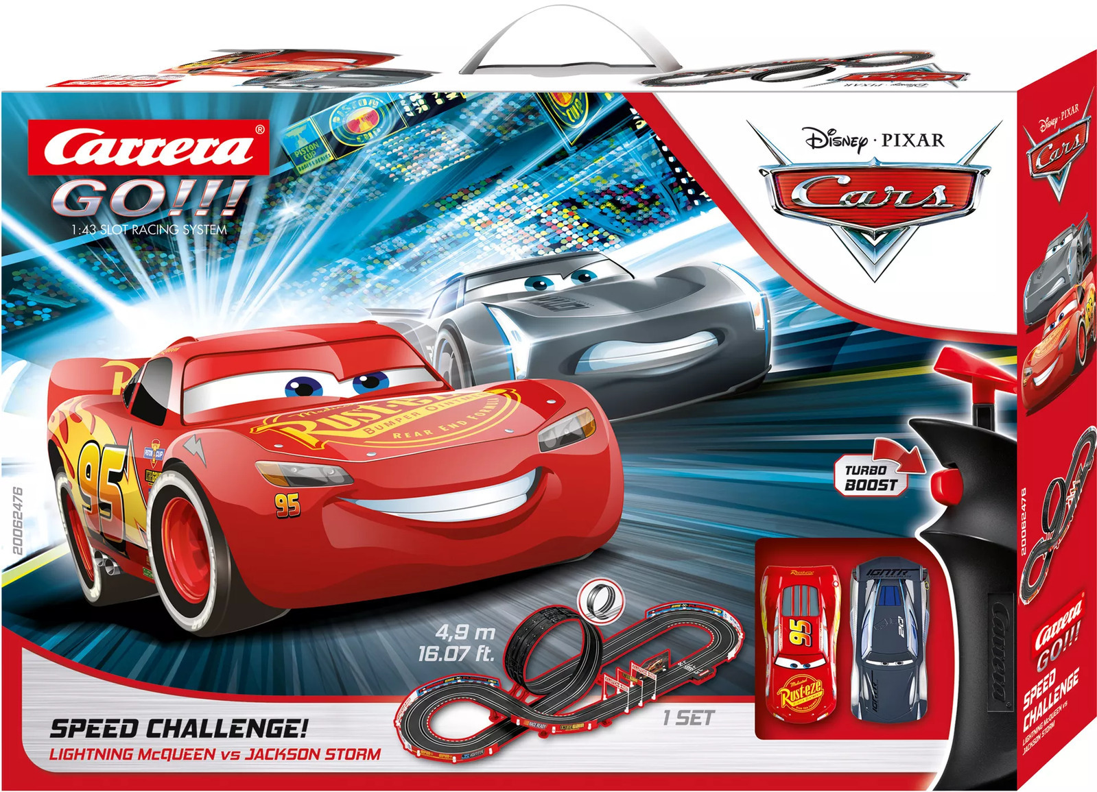 Carrera GO!!! - Disney Cars Track Action