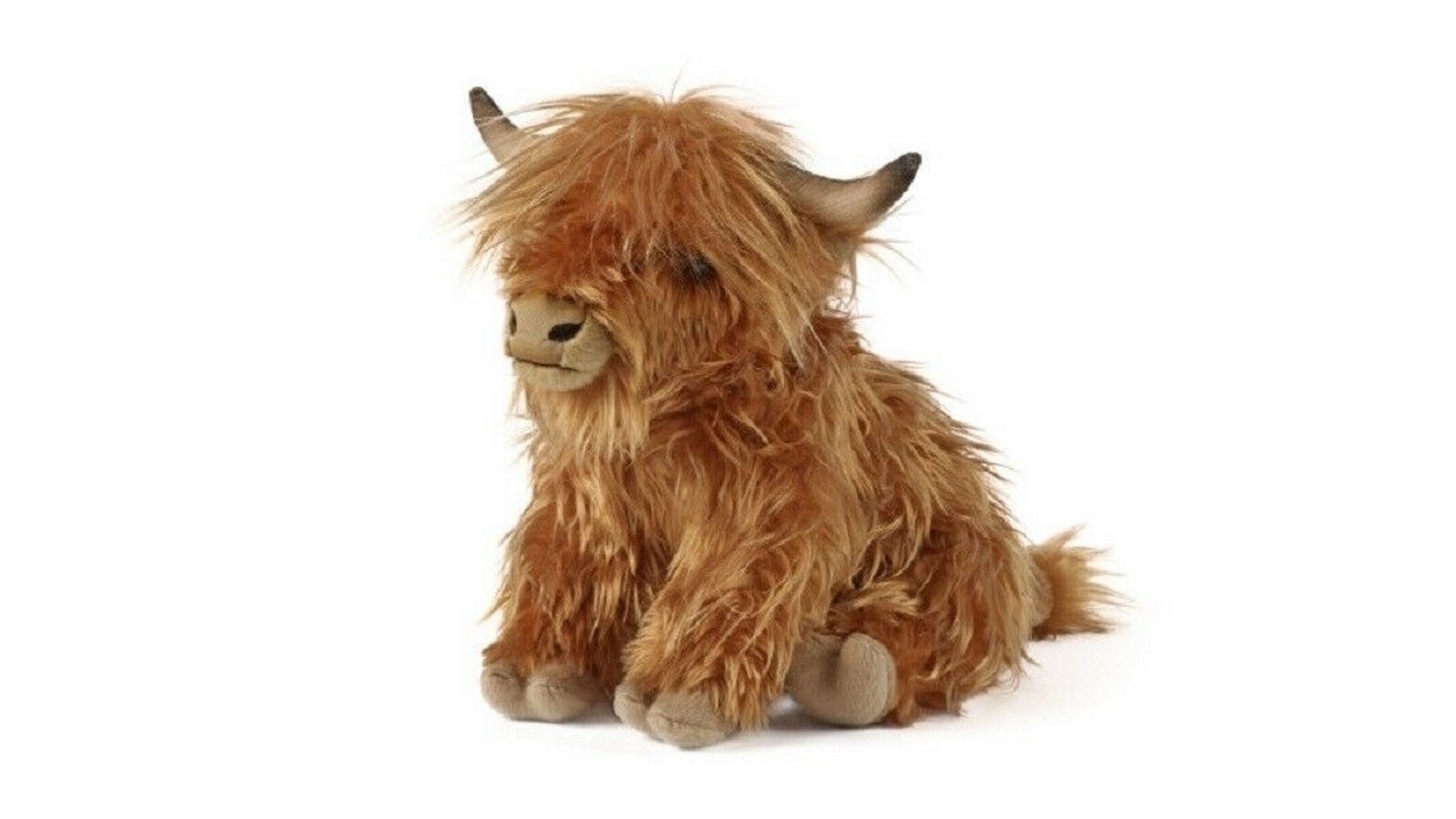 Living Nature Highland Cow Large with Sound 30cm AN341