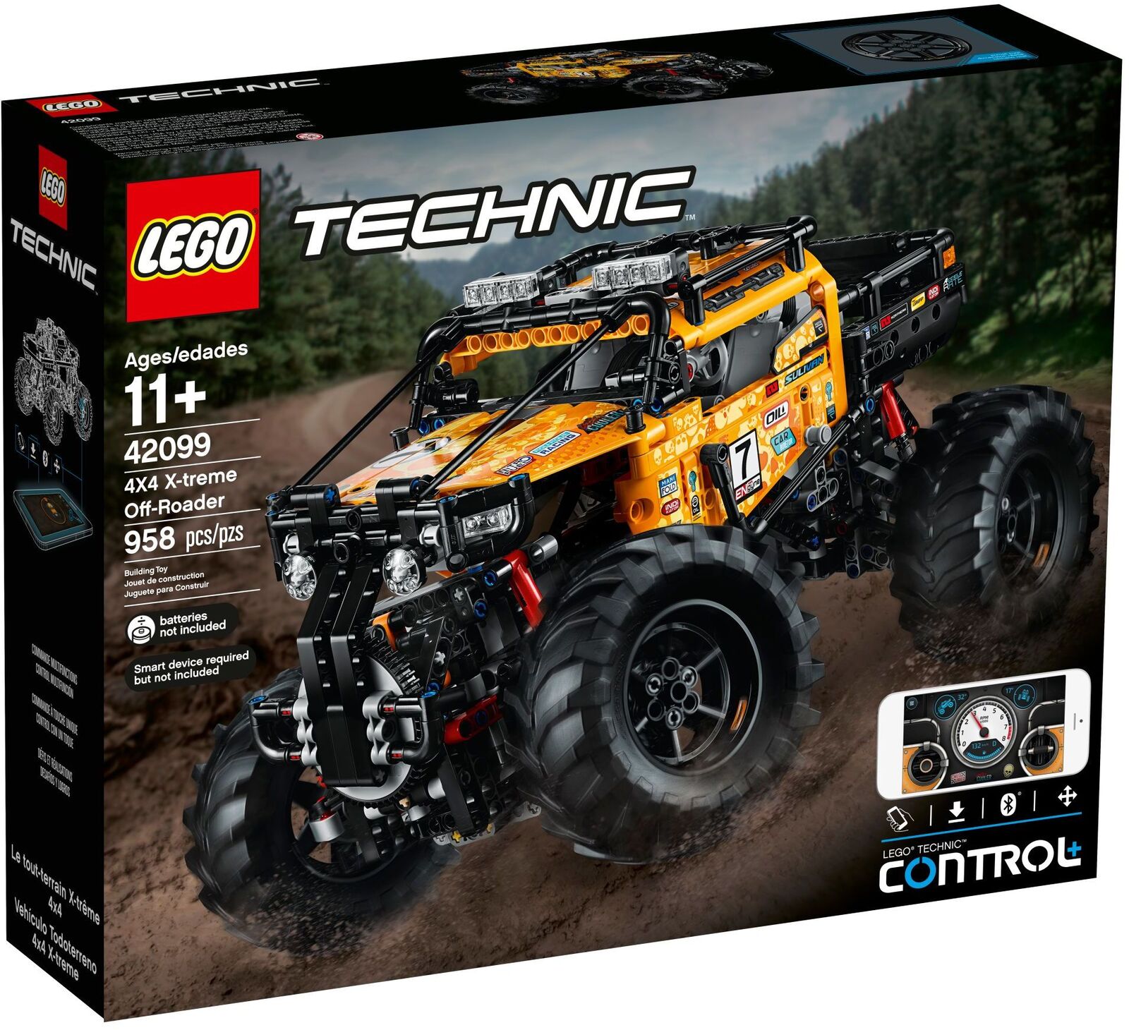 LEGO Technic 4X4 X-treme Off-Roader 42099 RC smart device
