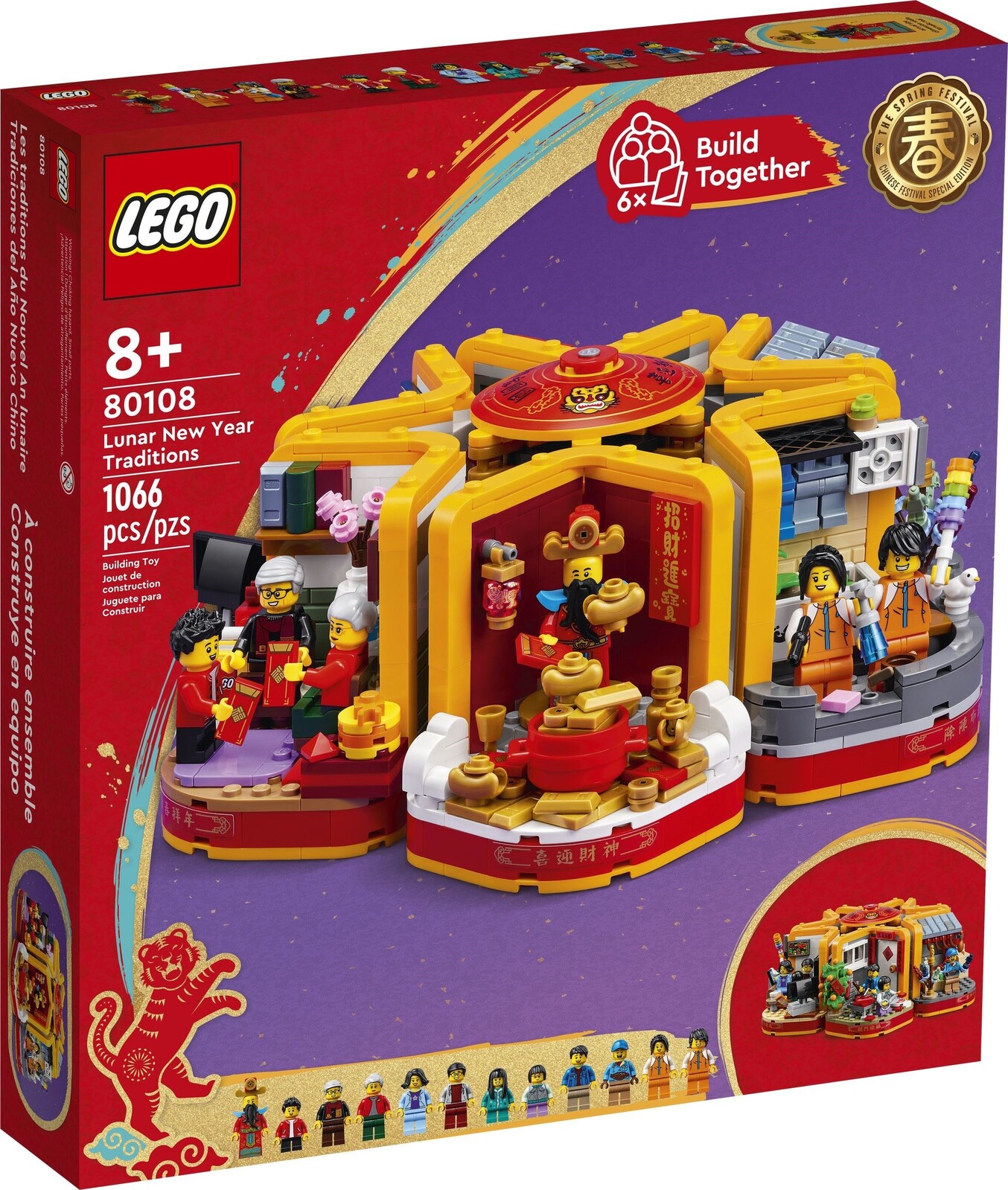 LEGO Seasonal Lunar New Year Traditions 80108