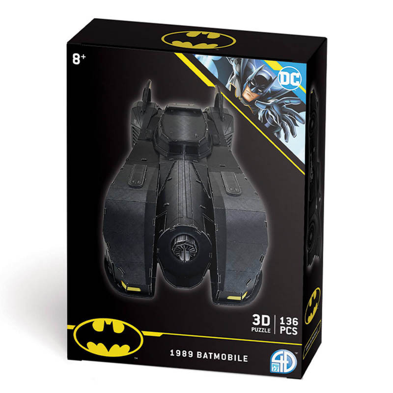 Batman 1989 Batmobile 3D Paper Model