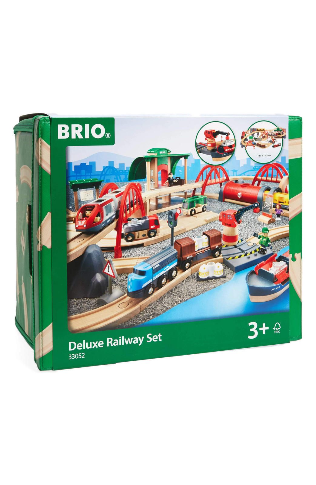 brio christmas train set