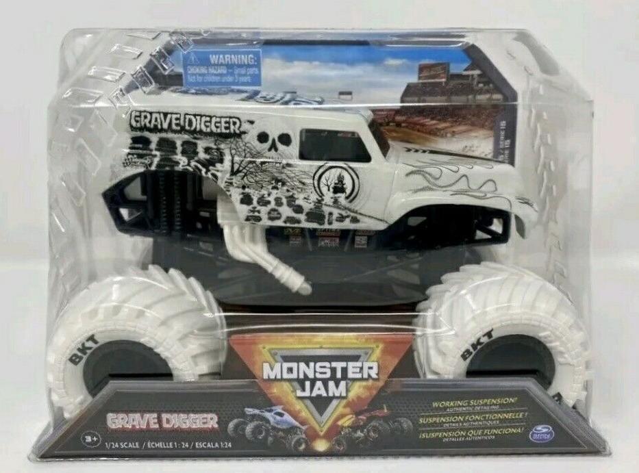 White monster cheap truck toy