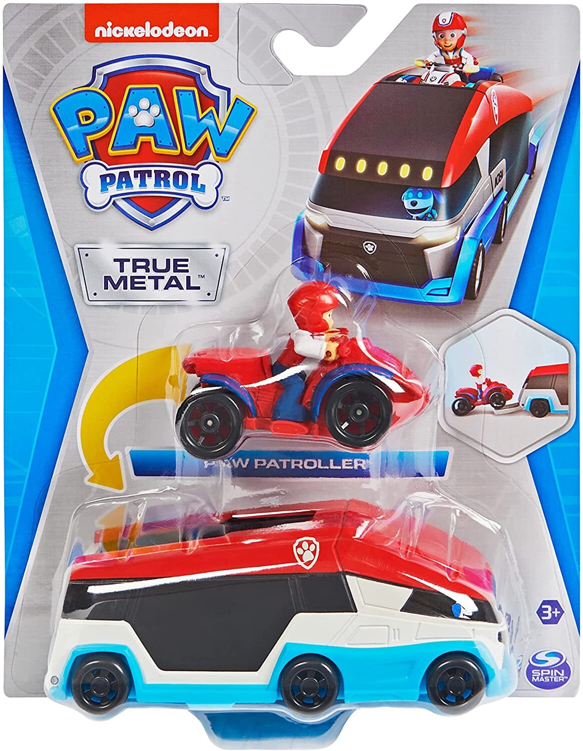 paw patrol true metal diecast