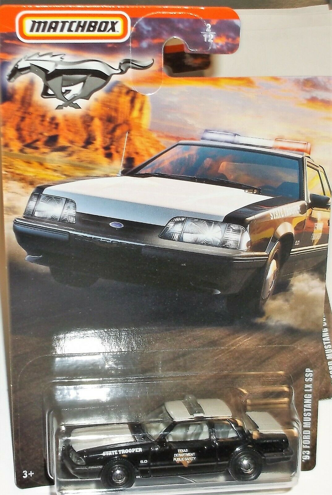 matchbox 93 ford mustang lx ssp