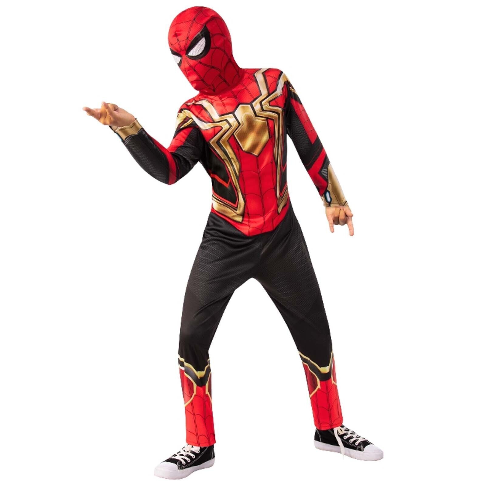 Spider-Man Iron Spider No Way Home Classic Childs Costume Dress Up 3-5Y