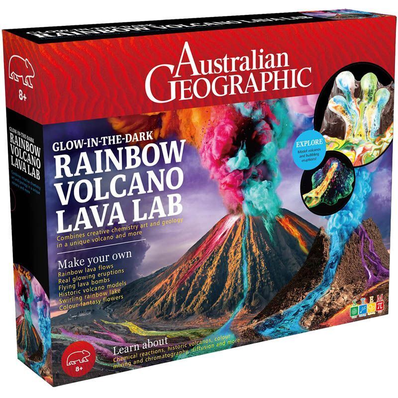 Australian Geographic Rainbow Volcano Lava Lab