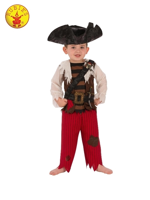 Pirate Matey Costume Dress Up Various Sizes 2239