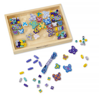 Melissa & Doug Butterfly Friends Wooden Bead Set MND4179