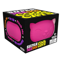 Schylling Nee Doh Super Sized Cool Cats Assorted; One Supplied SCH-CCSPND