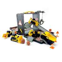 CAT Little Machines Store-n-Go Playset with 3 Vehicles FR83366