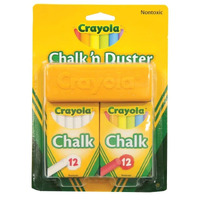 Crayola Chalk 'n Duster Blister Pack 516009