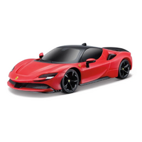 Maisto MotoSounds Ferrari SF90 Stradale Red Lights and Sounds Vehicle 1:24 Scale 81732