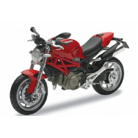 Ducati Monster 1100 (2010) 1:12 Scale Diecast Motorcycle Assorted; One Supplied