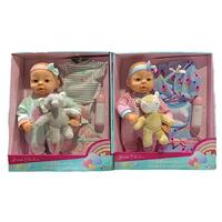 Gigo Dream Collection 13" Lovely Baby Doll With Pet Play Set Assorted 23206