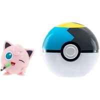 Pokemon Clip 'N' Go Jigglypuff Figurine + Moon Ball 95057