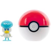 Pokemon Clip 'N' Go Quaxly Figurine + Poke Ball 95057