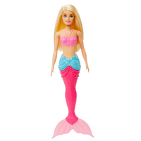 Barbie Dreamtopia Mermaid Doll With Blonde Hair Pink Tail HGR04