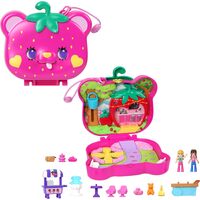 Polly Pocket Straw-Beary Patch Compact Playset MATFRY35