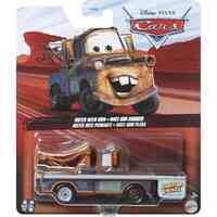 Disney Pixar Cars Diecast Singles 1:55 - MATER WITH SIGN - DXV29