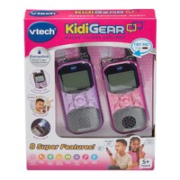 Vtech KidiGear Walkie Talkies Explorer Pink/Purple 572553