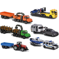 Majorette Vehicle & Trailer Assorted MJ51672; One Supplied