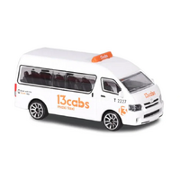 Majorette Maxi Van 13Cabs Australia Hiace Vehicle White MJ53720