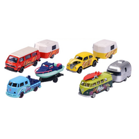 Majorette Volkswagen Vehicle With Trailer Assorted MJ65464