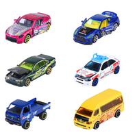 Majorette Japan Series Deluxe 1:64 Scale Diecast Car with Tuning Parts MJ75296 Assorted; One Supplied