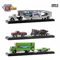 M2 Machine Auto Haulers 1:64 Scale Diecast Vehicle Single Assorted Mix 49 M23600-49