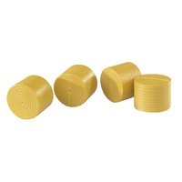 Bruder Accessories 4 Round Ochre Hay Bales for Claas Rollant 02344