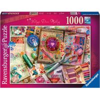 Ravensburger Vintage Dressmaking 1000pc Puzzle 16928