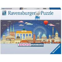 Ravensburger Berlin Night 1000pc Panorama Puzzle RB17395