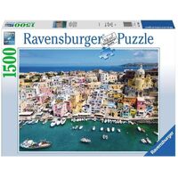 Ravensburger Colourful Procida Italy 1500pc Puzzle 17599