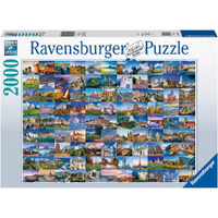 Ravensburger 99 Places in Europe 2000pc Puzzle RB80487