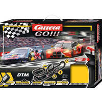 Carrera Go!!! 1:43 Scale Slot Car Set DTM Power Run 8.9m 72662543