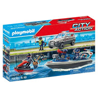 Playmobil City Action Police Pursuit On The Water 71570