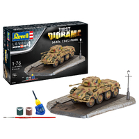 Revell First Diorama Set Sd.Kfz 234/2 Puma 1:76 Scale Model Kit 03298