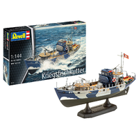 Revell KFK (Kriegsfischkutter) War Fishing Trawler 1:144 Scale Model Kit 05242